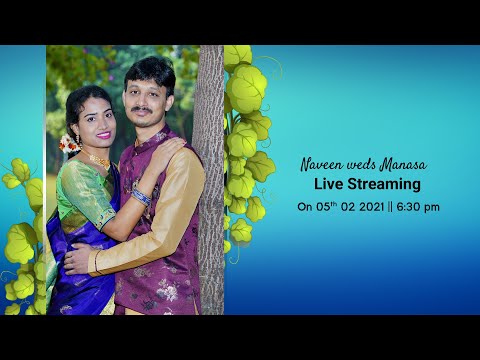 #Naveen Kumar & # Manasa | 05th FEB 2022 | WEDDING LIVE || iam.nandu visuals
