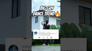 BIG GUY DANCE TREND TIKTOK!! #shorts #dance #bigguy