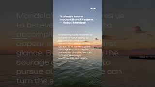 Impossible is nothing! #impossibleuntildone #persevereAndAchieve #NeverGiveUpHope #DreamsToReality