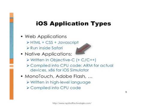 iOS app development mp4
