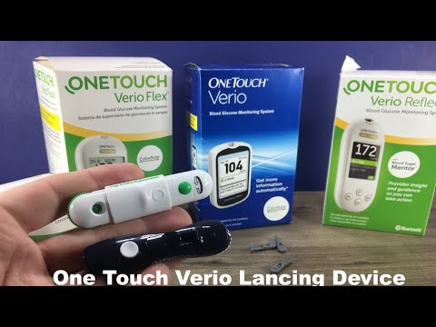 One Touch Verio Lancing Device | How to use