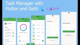 Task Manager Project - GetX and Flutter with RestApi
