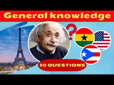 20 General Knowledge Questions!How Good is Your General Knowledge?