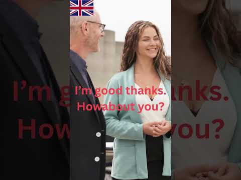 What to say when someoneone asks "How are you?" in English #shorts ##englishtips#britishenglish