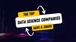 Top 5 Data Science Companies!! #datascience #datasciencecareer #datasciencejobs #youtubeshorts