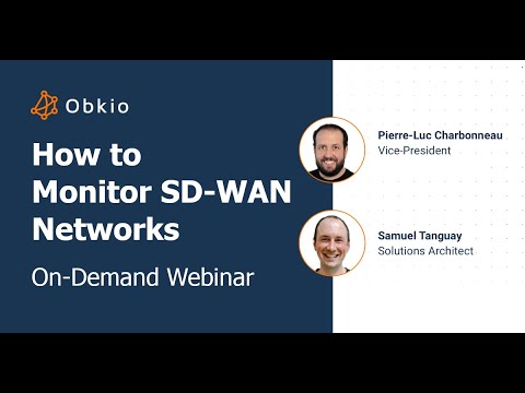 Webinar Snippet: How to Monitor SD-WAN Networks