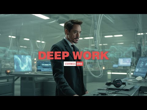 STARK MODE – Futuristic Focus Beats for Creators | Work Music Inspired by Tony Stark
