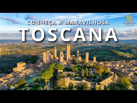 TOSCANA O DESTINO MAIS ENCANTADOR DA ITÁLIA | HISTÓRIA, CULTURA E PAISAGENS DE SONHO EM 4K