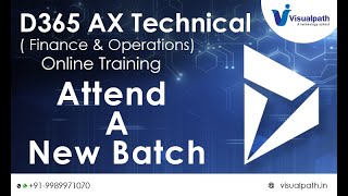 D 365 AX Technical Finance & Operations Recorded Demo Session By Visualpath