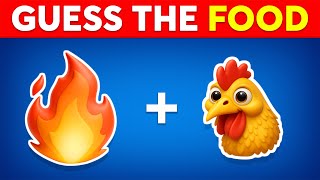 🍔 Can You Guess The FOOD By Emoji? 🍕 | Emoji Quiz 2026