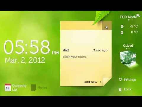 Interactive Refrigerator - with secret game