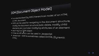 Javascript and Document Object Model - Part II