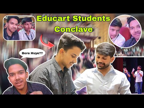 Educart Students Conclave Event || Met  @PrashantKiradvlogs @Dhigrajsinghrajput214