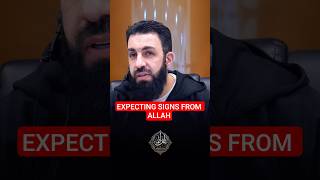 Expecting Signs from Allah | Belal Assaad #islamicshorts #belalassad