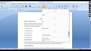 Exp40: How to add and edit Header & Footer in MS Word document #msword #mswordforbeginners