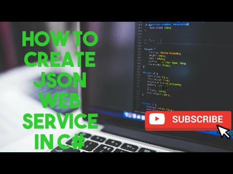 How to create Json web service in C#