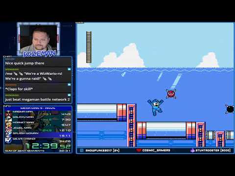 Mega Man 9 in 34:08 by Sozeman (MMLC2)