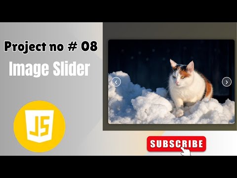 Project 08: Image Slider using HTML CSS & JavaScript | 100 JS Projects #codingforbeginners #coding