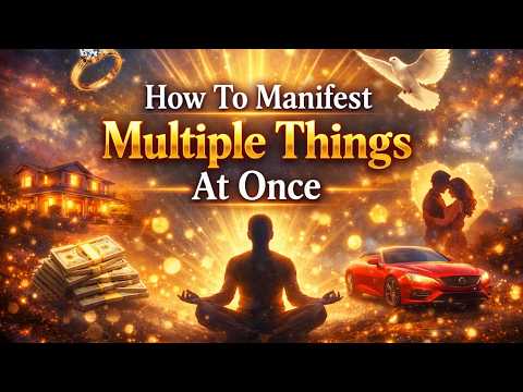 Neville Goddard - How To Manifest Mutiple Things At Once