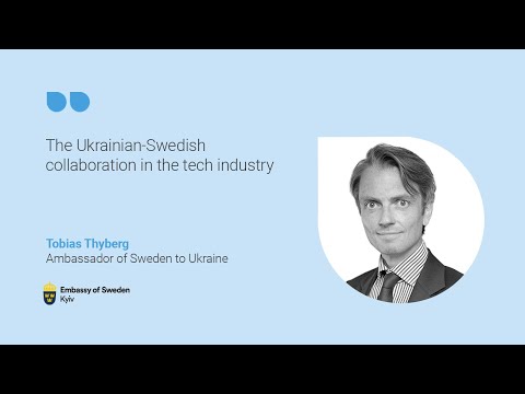 Tobias Thyberg at Europe’s Emerging Tech Driver: Scale Your Business with Ukraine