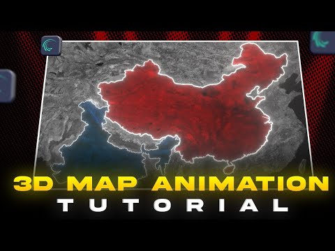 How to Make 3D Map Animation on Mobile Like Dhruv Rathee | Full Tutorial 2025