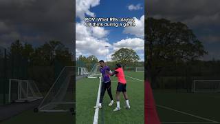 POV: What RBs playing CB really think during a game…🤣⚽️
