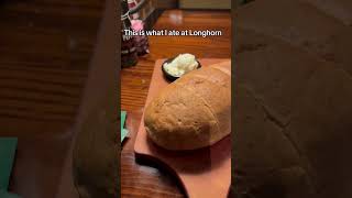 What I ate at Longhorn Steakhouse! #saladideas #longhornsteakhouse #foodlover #solodate