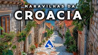 MARAVILHAS DA CROÁCIA | Os Lugares Mais Bonitos da Croácia | Guia de Viagem em 4K