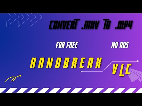 Convert mkv to mp4 by Handbreak / VLC || i183x