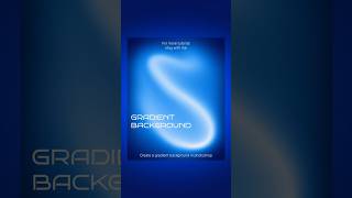 How to make a gradient background in Photoshop || #graphicdesigntutorial #adobephotoshoptutorial