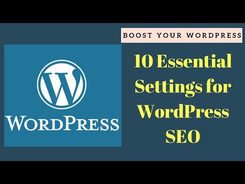 10 Essential Settings for wordpress SEO - Boost your website Today