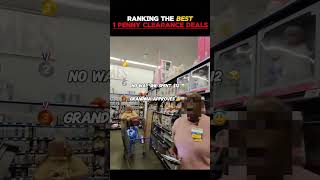 Ranking the best 1 penny clearance deals #deals #shorts