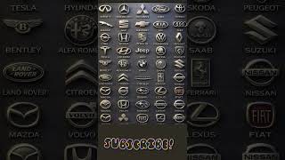 All Major Car Brand Symbols in One Place 🏁