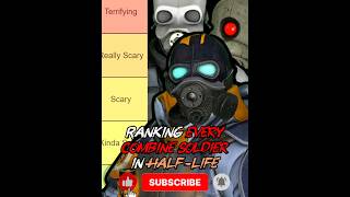 How Scary Would Combine Soldiers Be in Real Life? (Half-Life 2 Tierlist)