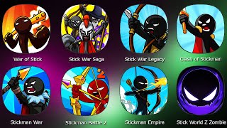 Stickman Battle 2,War of Stick,Stick War Saga,Stick War Legacy,Stickman War,Clash of Stickman Evolut