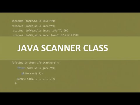 Scanner Class in Java - How to Accepting User input in Java