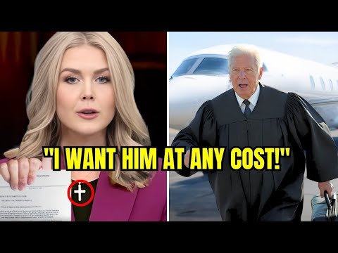 Judge FLEES COUNTRY After Karoline Leavitt $800M LAWSUIT Process Speed Up!