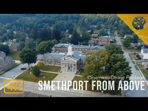 Smethport: A Tour From Above | Mckean County, Pennsylvania | DJI Drone Cinematic Short Film