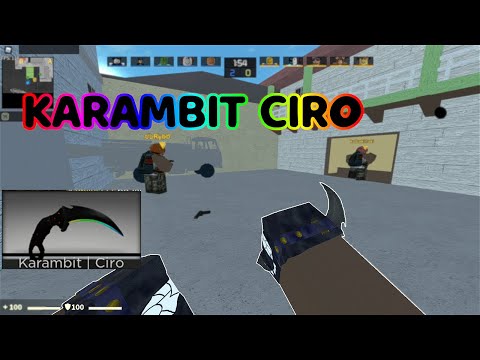 Karambit ciro counter blox event 2021