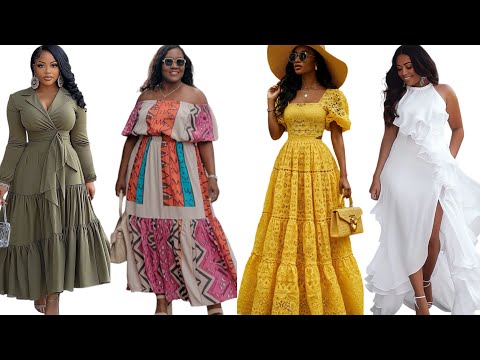 55 Colorful  Summer 🌞 Vacation Outfits Inspo| Plus-Size, Mid-Size, & Slim Fashion Inspo