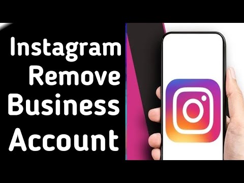 How to remove business account from instagram || how to remove professional account from instagram 