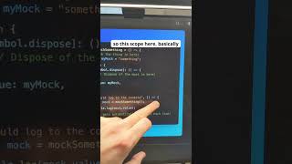 Using 'using' for unit tests #typescript #javascript