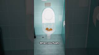 How Airplanes dump their waste #shorts