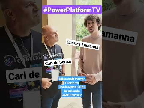 Catching up with Charles Lamanna, Microsoft Corporate VP Business Apps and Platform #MPPC2022