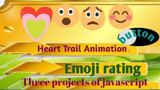 HTML CSS JS projects(Beginners):3 projects using HTML CSS and JavaScript