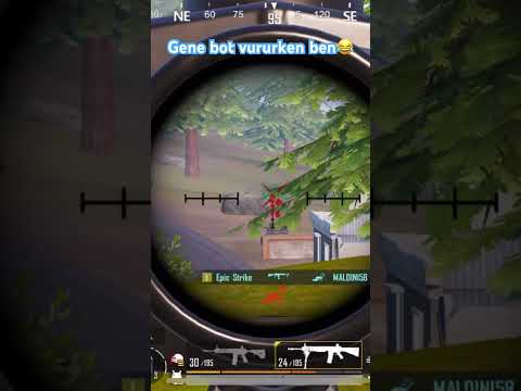 Gene bot vururken ben😂 #pubgmobile #pubgtr #pubgmobilemoments #pubg #lovepubg #gaming #pubgm #bgmi