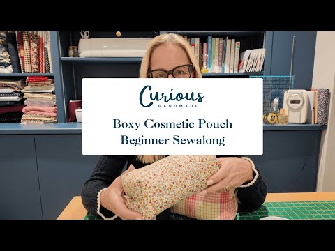 Boxy pouch beginner sewalong