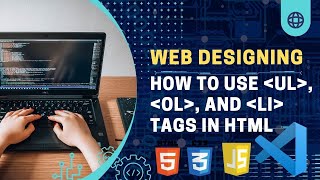 How to Use ul, ol, and li Tags or list in HTML | HTML tutorials in urdu | WebDev passsion
