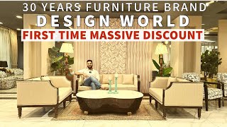 This is Biggest Sale Luxury Furniture | Massive Discounted Sofas, Beds, Dining  Design World