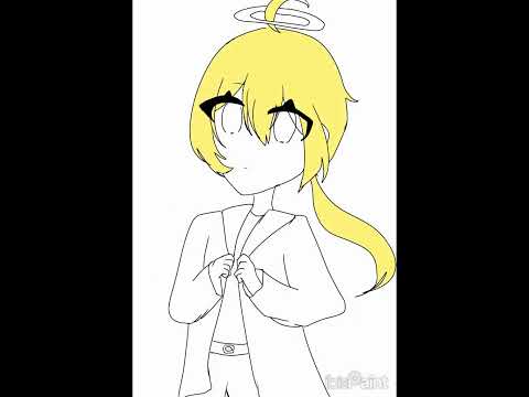 お絵描きチャレンジ6枚目〜！ポニテメテヲｻﾝ描きました〜( ˇωˇ )#めめ村 #メテメテアート